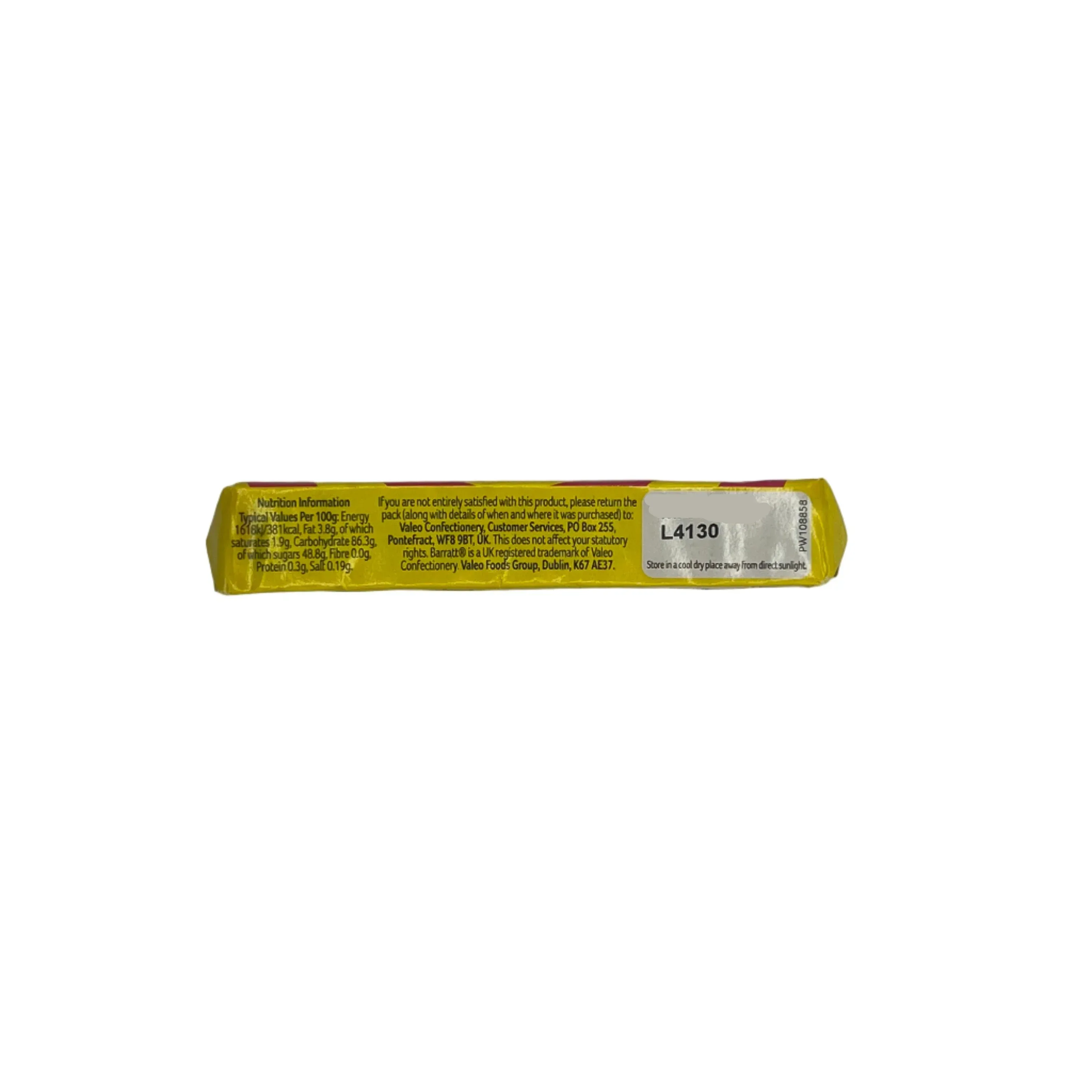 Barratt Fruit Salad Stick Pack Sweets 36g Gluten Free Vegetarian Candy - Image 3
